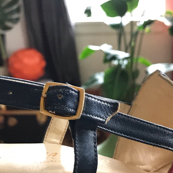 Vintage 60s mod Italian platform wedges 5/5.5 - Picture 5 of 5